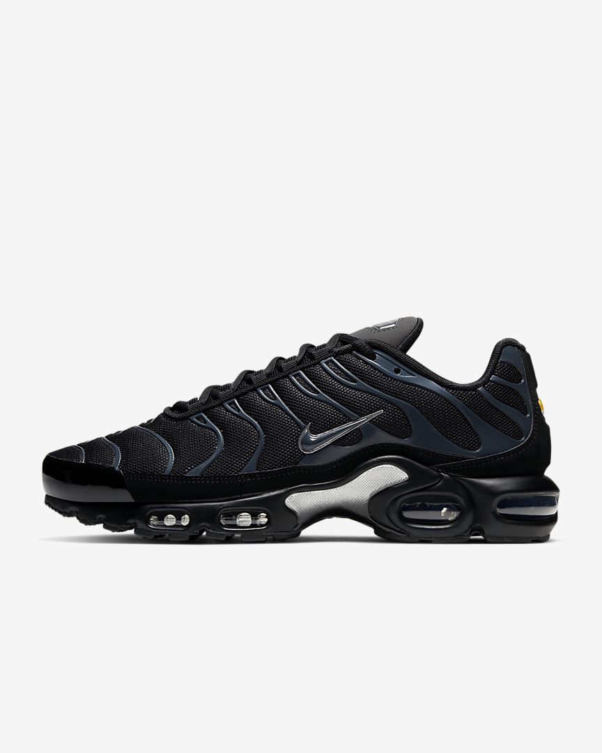 SOLELINKS's tweet image. Ad: LIVE via Nike US
Nike Air Max Plus 'Black/Silver'
=&amp;gt; bit.ly/31Ouydy