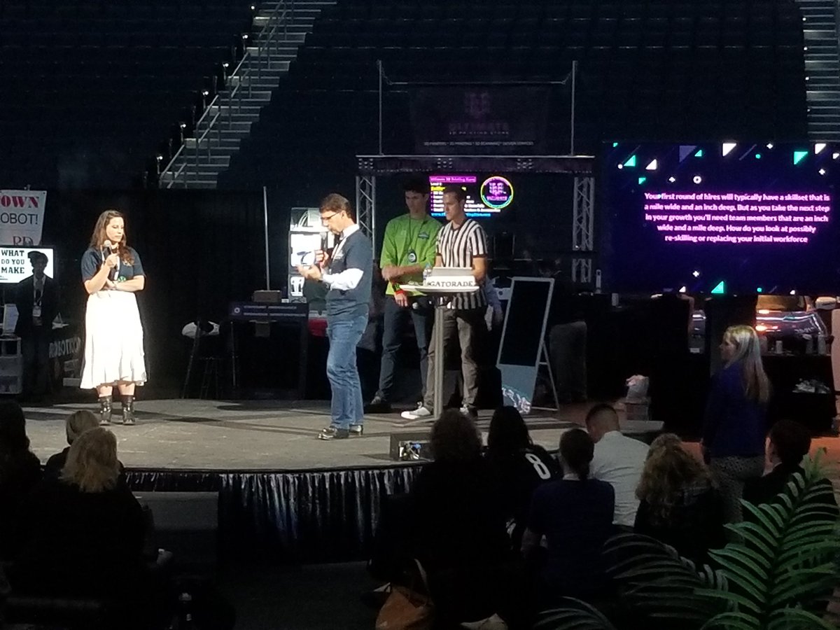 rjward1775's tweet image. Watching the #pitchmadness debate style pitch off at #synapsesummit 
Really digging how these quick questions reveal culture and priorities.

@SynapseFL