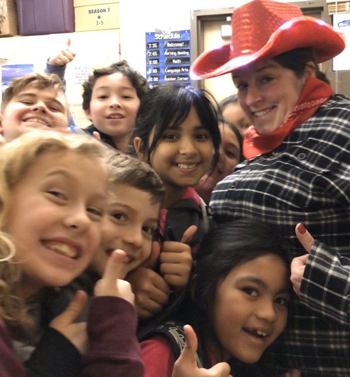 Godsey3rdGrade's tweet photo. The Methodical Cowboy came to our class today to talk about the steps in the Scientific method!  @PattersonHSD #engagingteachers #ProudtobeHSD https://t.co/6UY14QAHWd