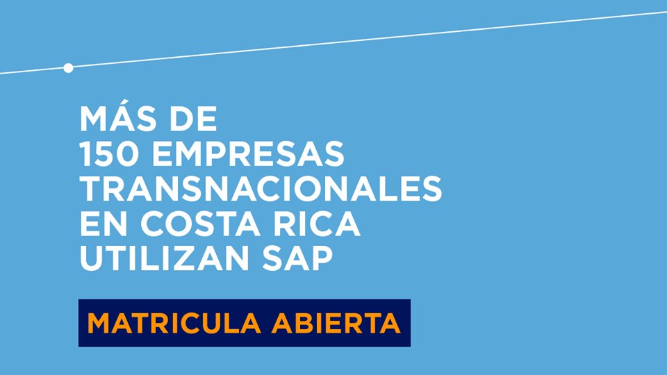 STTechU1's tweet image. Únicos en Centroamérica que forma parte de #SAPUniversityAlliance.

Info:📱whatsapp: 6363-8669 ☎️2263-1979 📥 inbox,
📧 info@saintthomascr.com

#STTechU #SAP #haciaeléxito