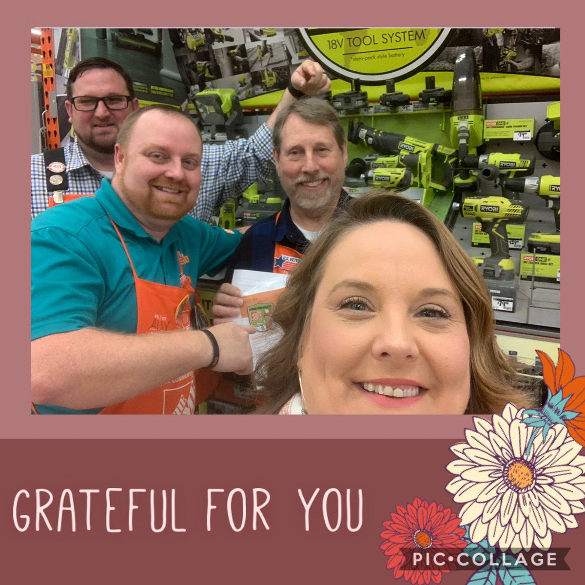 chelzyb20's tweet photo. Chris in plumbing’s 1st Homer Award for providing excellent customer service!!! Thank you Chris !! https://t.co/mprm3A50PN