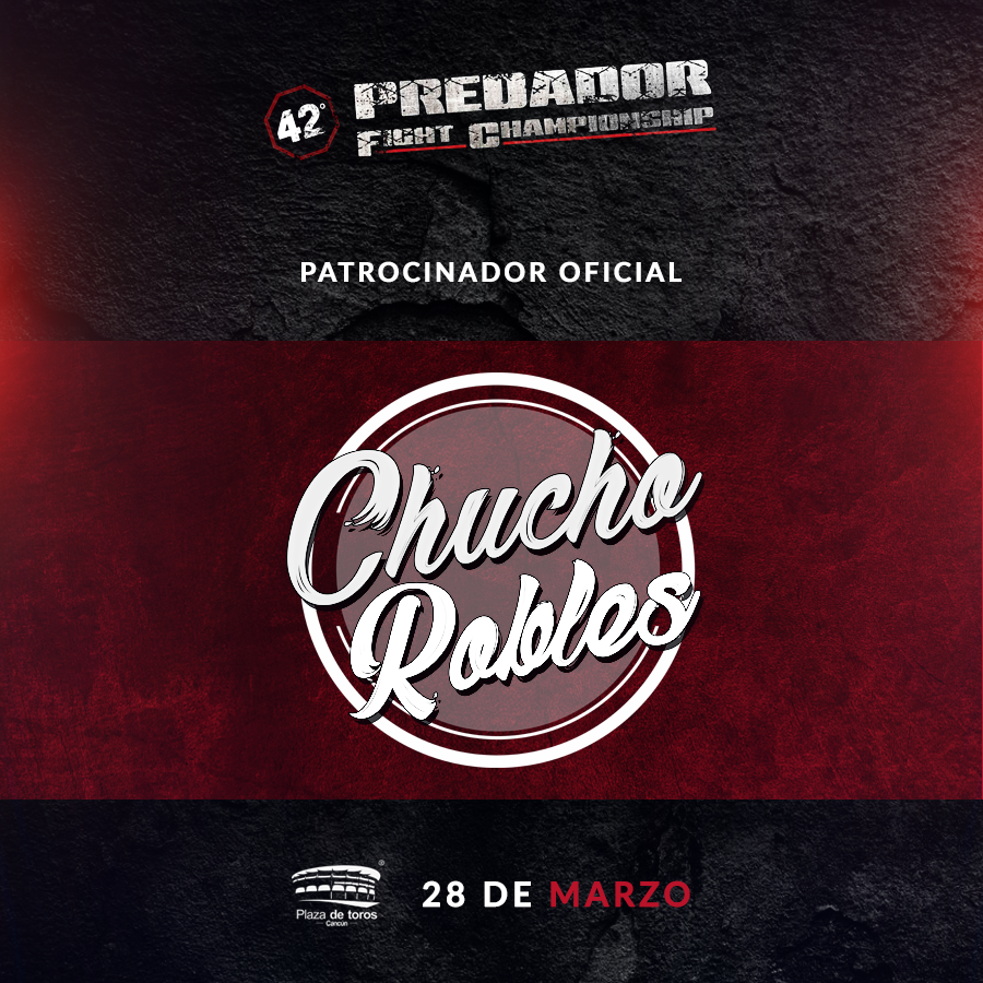 Haremos Explotar Cancún junto a nuestro amigo <a href="/ChuchoRobles/">CHUCHO ROBLES</a>  🔥🔥🔥
La cita es el 28 de Marzo - Plaza de Toros
Tendremos 11 peleas de Adrenalina, Fuerza y Poder 👊👊👊
14 de Febrero Inicia la Venta de boletos 😎 .........
Guerrero Jaguar #PredadorPower #PredadorMMA