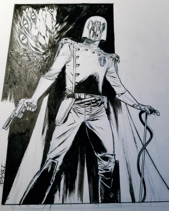 Cobra Commander,  drawn on 11x14 bristol paper #commission #Gijoe #hasbro 