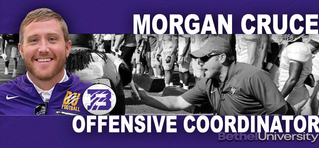 Coach Mike Jasper (@bigshadowmike) on Twitter photo Amazed by the interest in our program, but it was a no brainer after hearing this guys vision for our offense and his commitment to my vision for this program! I am excited to have <a href="/CoachCruce/">Morgan Cruce</a> lead our <a href="/BU_FootballTN/">Bethel University Football (TN)</a> offense to new heights! Amazed by the interest in our program, but it was a no brainer after hearing this guys vision for our offense and his commitment to my vision for this program! I am excited to have <a href="/CoachCruce/">Morgan Cruce</a> lead our <a href="/BU_FootballTN/">Bethel University Football (TN)</a> offense to new heights!