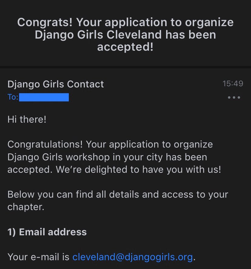 djangogirlsCLE's tweet photo. Don’t you just love dark-mode-friendly apps?
#surprise #ComingSoon #StayTuned #DjangoGirlsCLE #DGCLE2020 @djangogirls #DjangoGirls
https://t.co/jpbUiaiOoJ https://t.co/49MRqPlYSA
