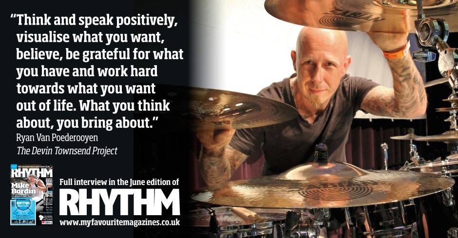 Ryan Van Poederooyen (@rvanpoederooyen) on Twitter photo My good friend, <a href="/vicsalazardrums/">Vic Salazar</a> sent me a text out of the blue today, reminding me of this quote I gave during an interview I did with <a href="/RhythmMagazine/">Rhythm Magazine</a> a few years ago. He said, I should post it again. The message is strong and powerful. So, here it is 😊🤘
#gratitude #bepositive My good friend, <a href="/vicsalazardrums/">Vic Salazar</a> sent me a text out of the blue today, reminding me of this quote I gave during an interview I did with <a href="/RhythmMagazine/">Rhythm Magazine</a> a few years ago. He said, I should post it again. The message is strong and powerful. So, here it is 😊🤘
#gratitude #bepositive