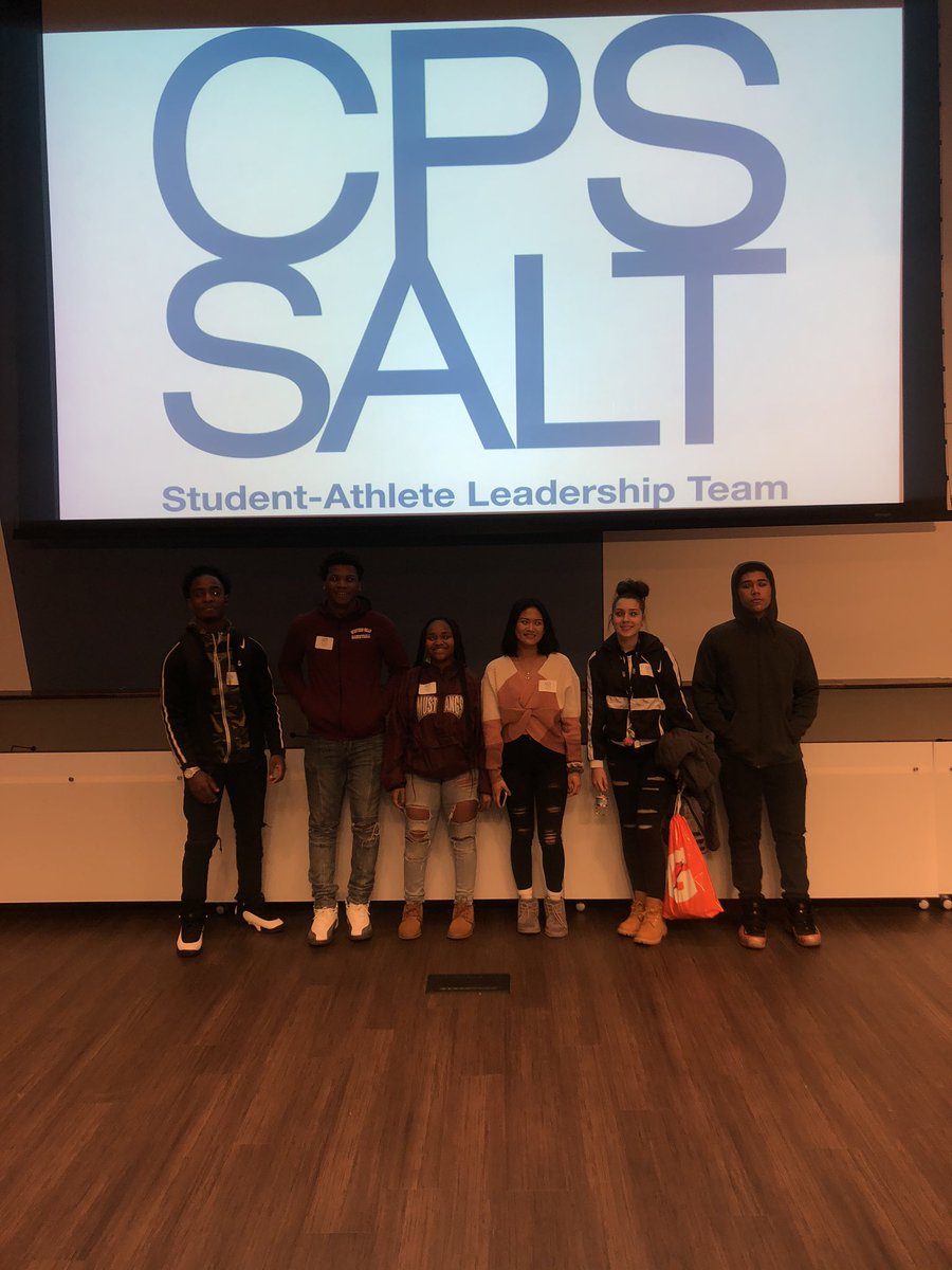 WestHiMustangs's tweet photo. Our SALT members participated in the district wide SALT Conference today at the Board of Ed. These student athletes are taking back valuable information back to their community and school. #ProgressAndImpact 
#GoWest https://t.co/Kh7kRQ0mI5