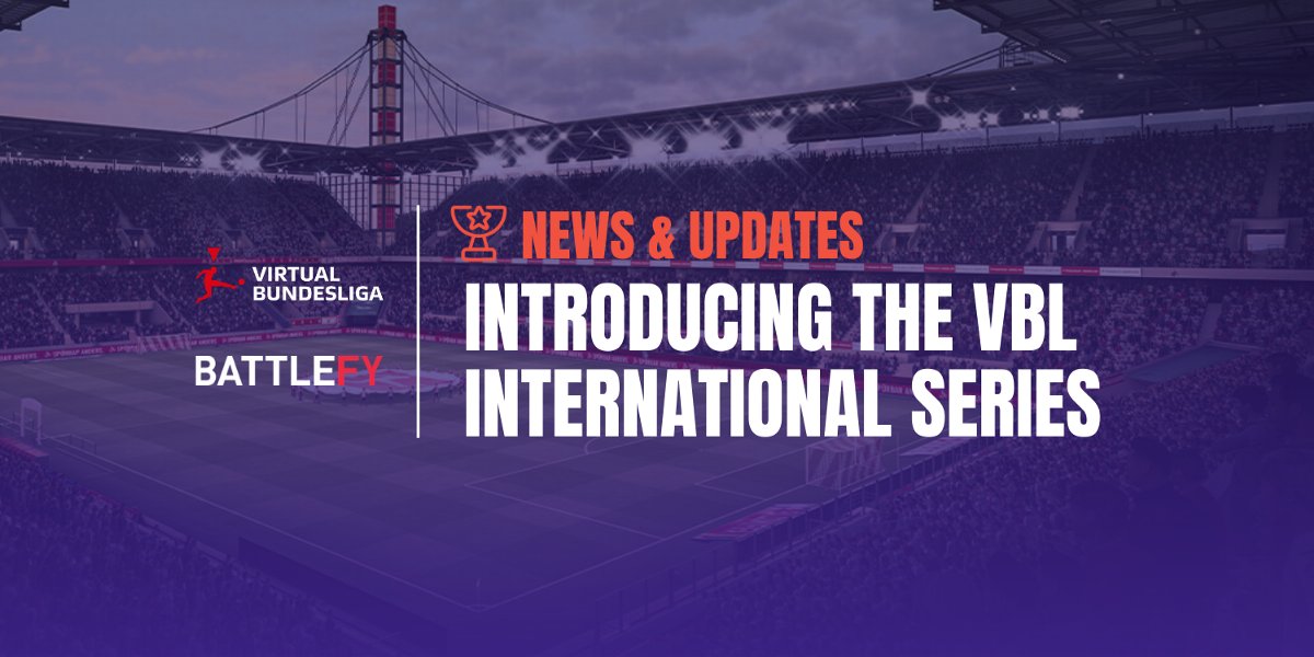 Battlefy's tweet image. Kicking off in March, we're partnering with the #Bundesliga to launch the VBL International Series! ⚽️
19 countries + qualifiers across the Americas and Asia + a chance to compete at the VBL Finals in Germany! 🏆 bit.ly/BFYVBL