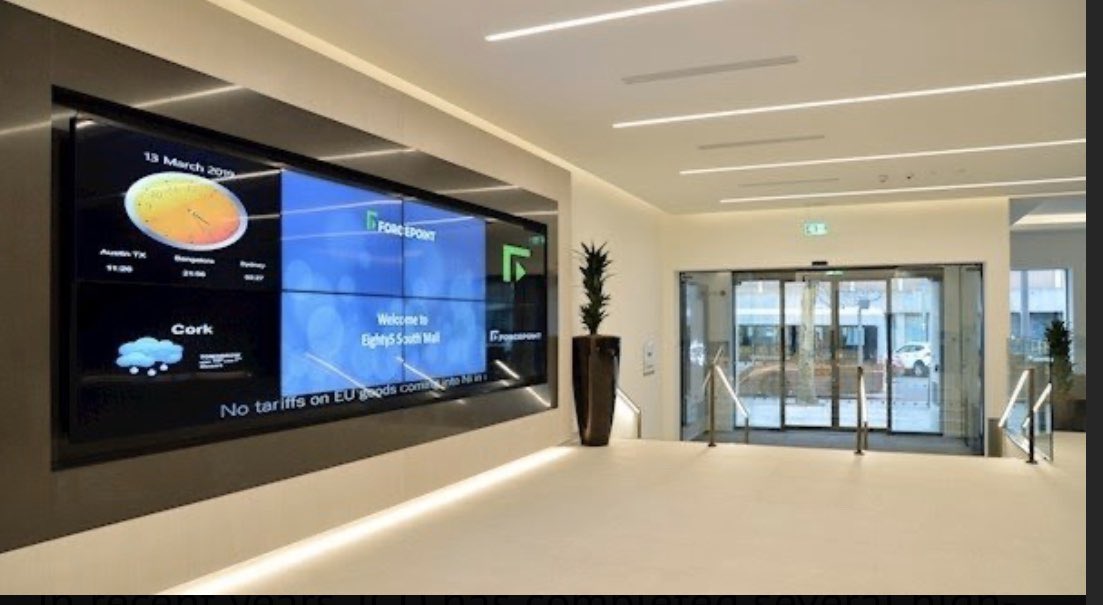 DavidCorkery3's tweet photo. Delighted to have been in house with the staff of @Forcepoint chatting about our Expresscare MIU @irishlifehealth #superoffices #friendly @AffideaIreland @LayaHealthcare @CorkChamber @ExecutiveIns @CorksRedFM @corkbeo https://t.co/phnWgivspT