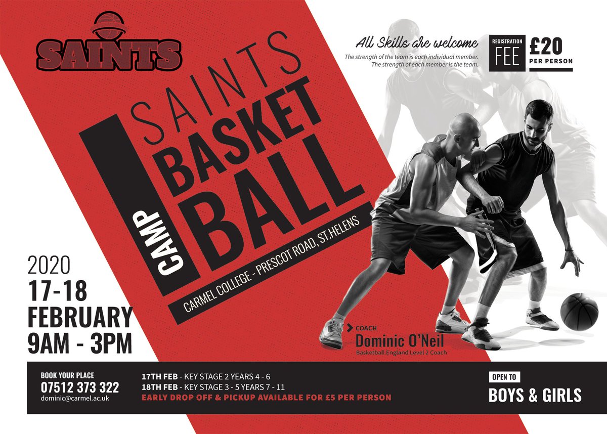 Book your place now!