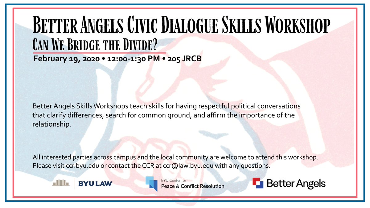 Don't miss this awesome workshop! <a href="/BetterAngelsUSA/">Nole78🇺🇸💉🌻🦅</a> brings "Reds" and "Blues" together to talk, listen, and understand.