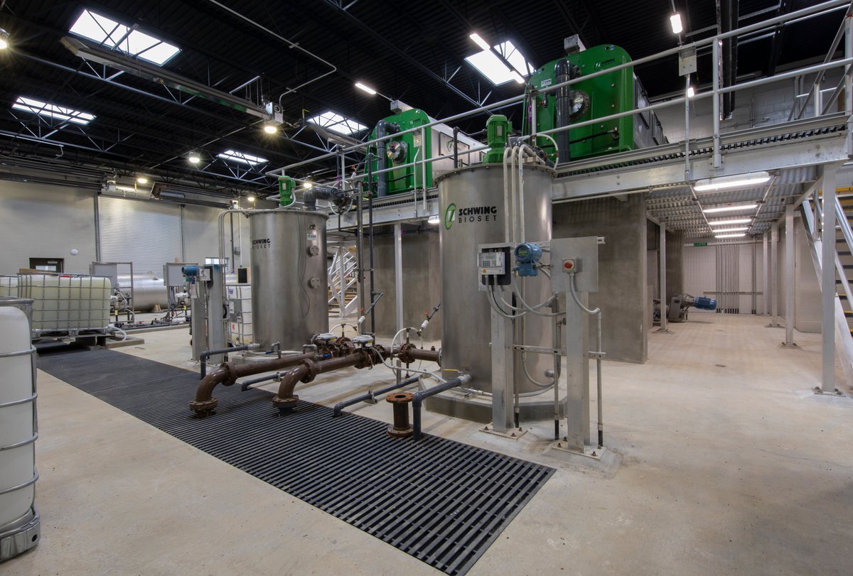 SchwingBioset's tweet image. The City of Prattville recently chose to upgrade its Pine Creek Clean Water Facility and now uses a new approach,  dewatering w/a pair of new #ScrewPresses and generating #ClassAbiosolids. Take a peek at how #SchwingBioset was able to help: schwingbioset.com/news/big-chang…