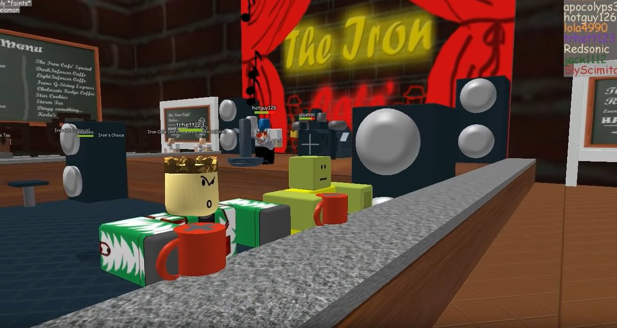 Icytea On Twitter It Is Still Roblox From 10 Years Ago - the iron cafe roblox