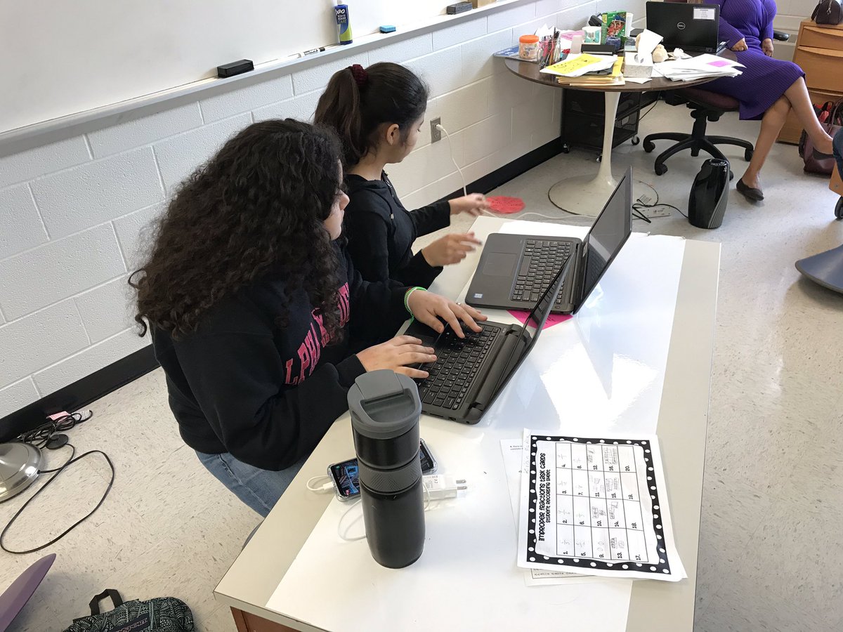 Our <a href="/HolmesMS_FCPS/">Holmes MS-FCPS</a> ESOL Fast Math students fully engaged in fraction stations while maintaining their stamina throughout this week’s WIDA assessments! <a href="/ESOLHolmes1/">ESOL @ Holmes</a>