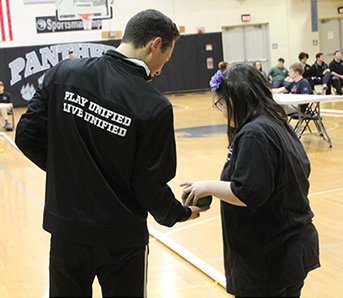 WSSchools's tweet photo. The Strath Haven Unified Bocce team is hosting 
@GarnetValleySD today in their third match of the season - and looking for win number 3. Come cheer on both teams at 2:30 p.m. in the HS gym. Good luck to all participants! #unifiedbocce #havenproud https://t.co/2Zx3SUV4AZ