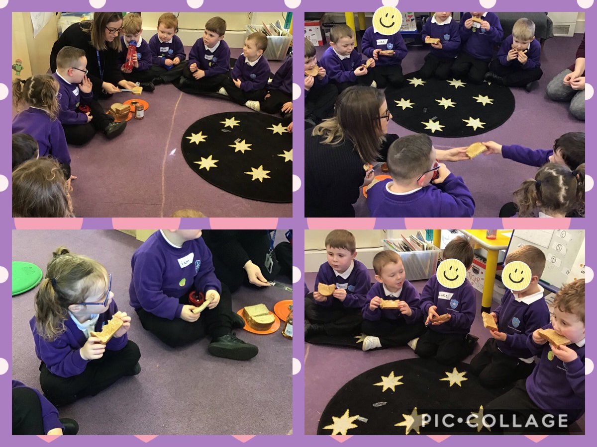 Grasmere_EYFS's tweet photo. This afternoon for our topic lesson, we discussed a new mini beast. The Honey bee! Our favourite part was trying some delicious honey 🍯🐝 @GrasmereAcademy https://t.co/uNjJVDsPtI