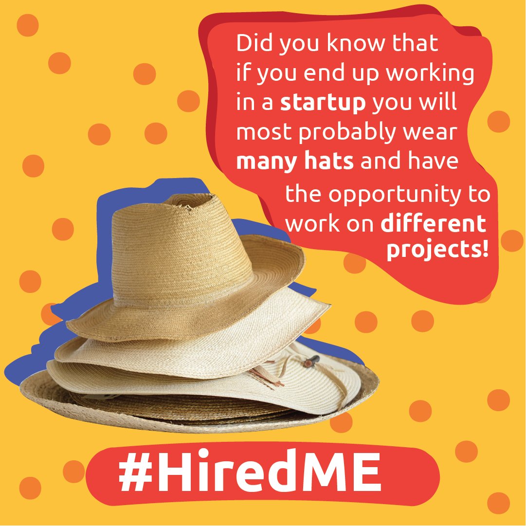 domainME's tweet photo. Even if the #startup is bigger it still means you can climb on the corporate ladder faster and enjoy some benefits that only senior corporate #employees get! π #dotME #HiredME https://t.co/0c4Zz8kOgU