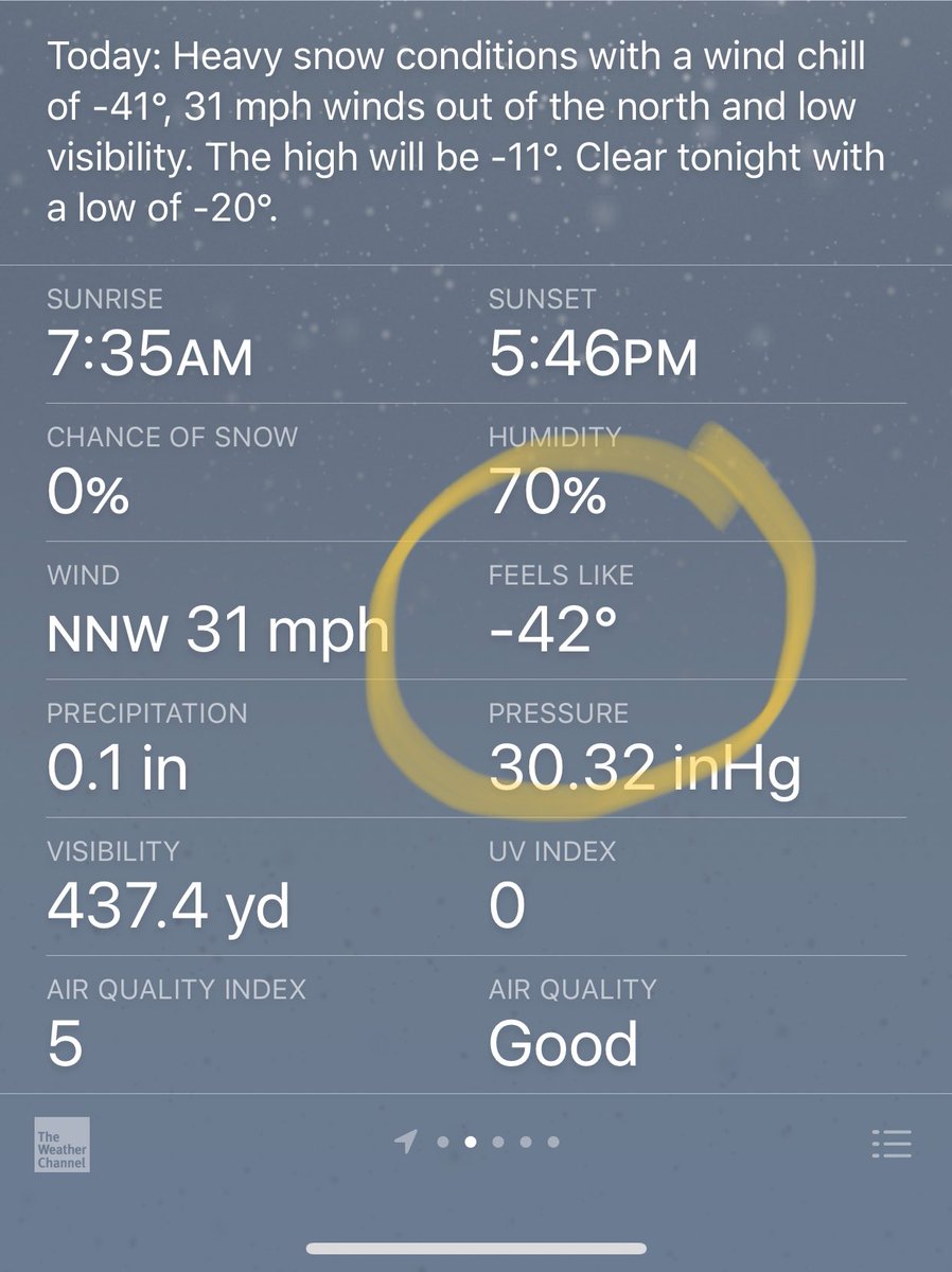 AlexisH448's tweet photo. @MattSchultz5 : “yeah it’s actually fairly nice out” 🥴 https://t.co/vm0JuSM3AD