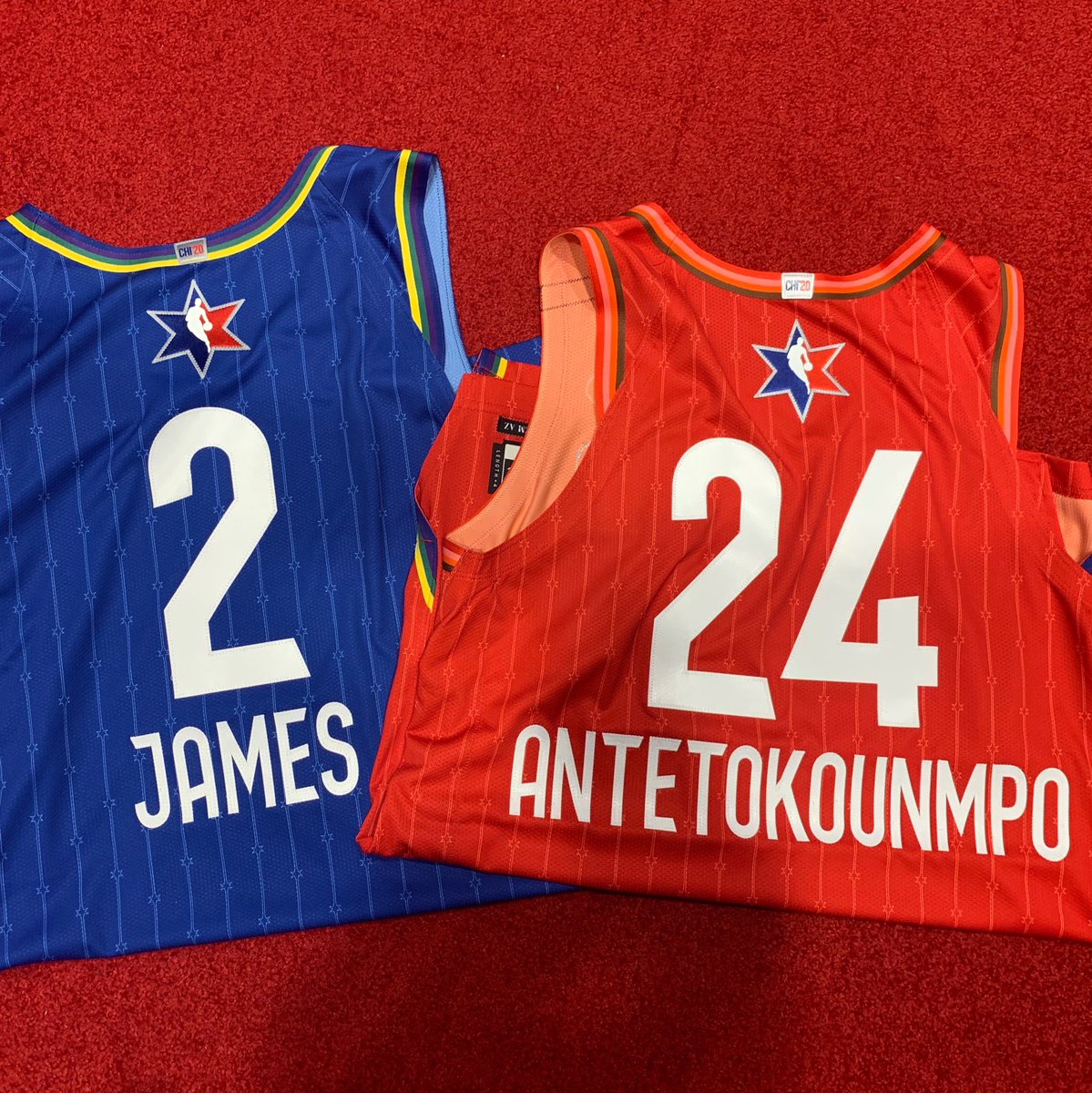 nba all star jersey numbers