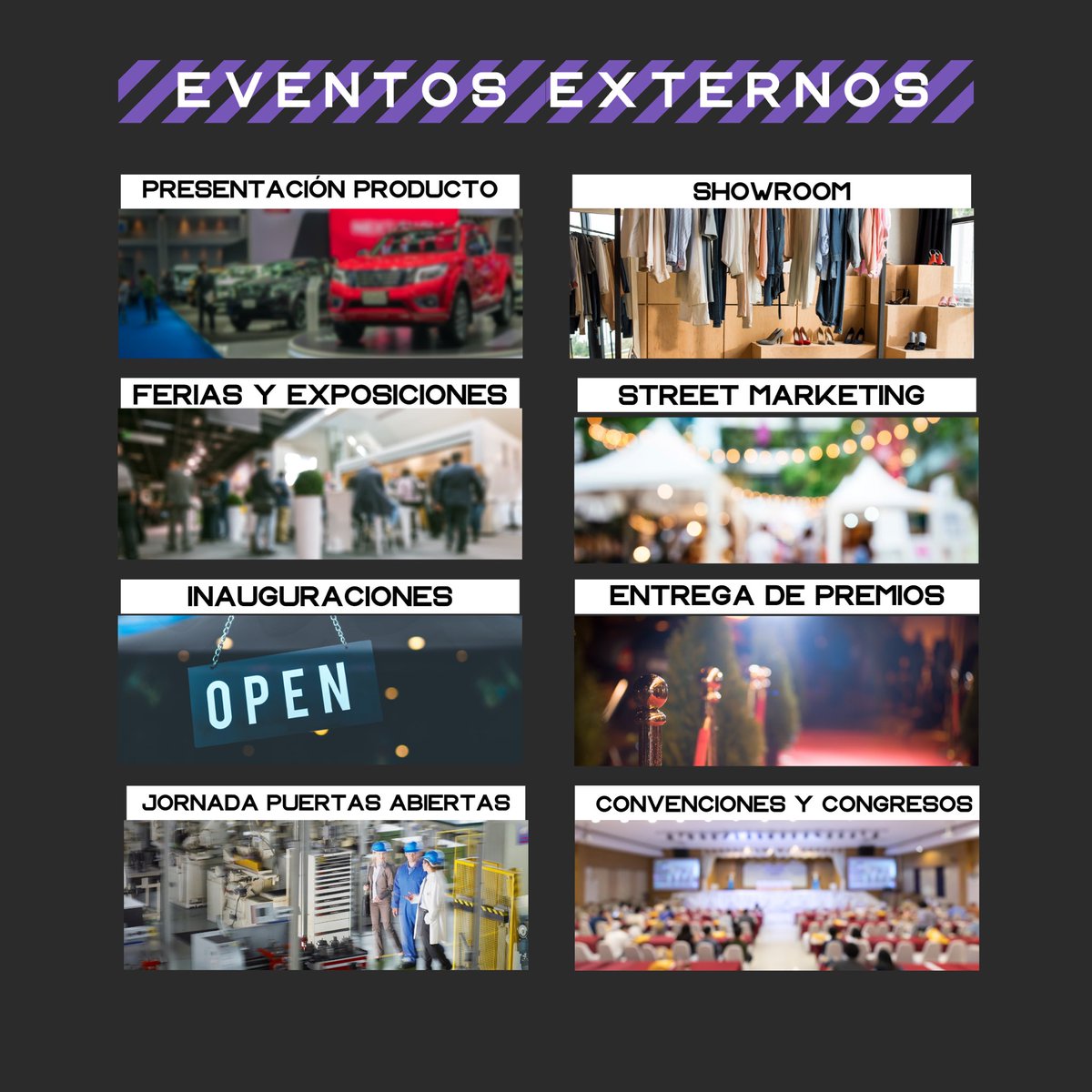 SocialEventosCo's tweet photo. En 4 imágenes os vamos a resumir los #eventoscorporativos :
1- Qué son los eventos corporativos?Para qué se hacen?
2- Tipos 
3- Ejemplos de #eventosinternos 
4- Ejemplos de #eventosexternos 
▪️
➡️Si tienes una #empresa y estás pensando en hacer un #evento contacta: 📲672950800 https://t.co/n0M765FiJ5