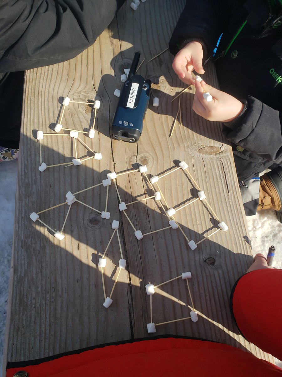 MHarper224's tweet photo. Continuing our STEAM A lesson on Grit and resillency too and that sometimes it's just fun to build and explore and take pictures. "We will build it at home with our families.
@SCDSBey 
@scdsboutdoors 
@scdsbmath https://t.co/rDjWza0H8K