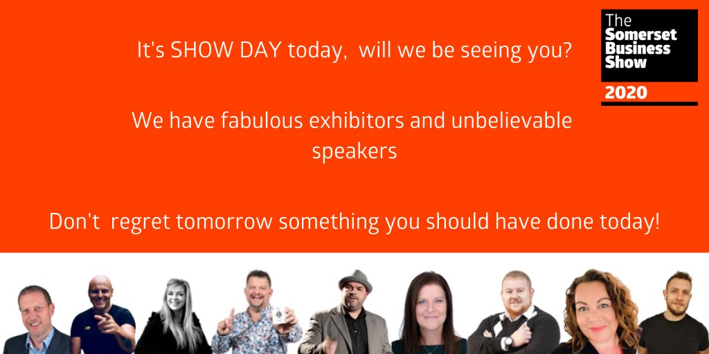 The Show is ON at Woodlands Castle, near Taunton. It's not to late to get down and see our amazing speakers, exhibitors and networking opportunities. Do it! #fomo #networking #lovesomerset