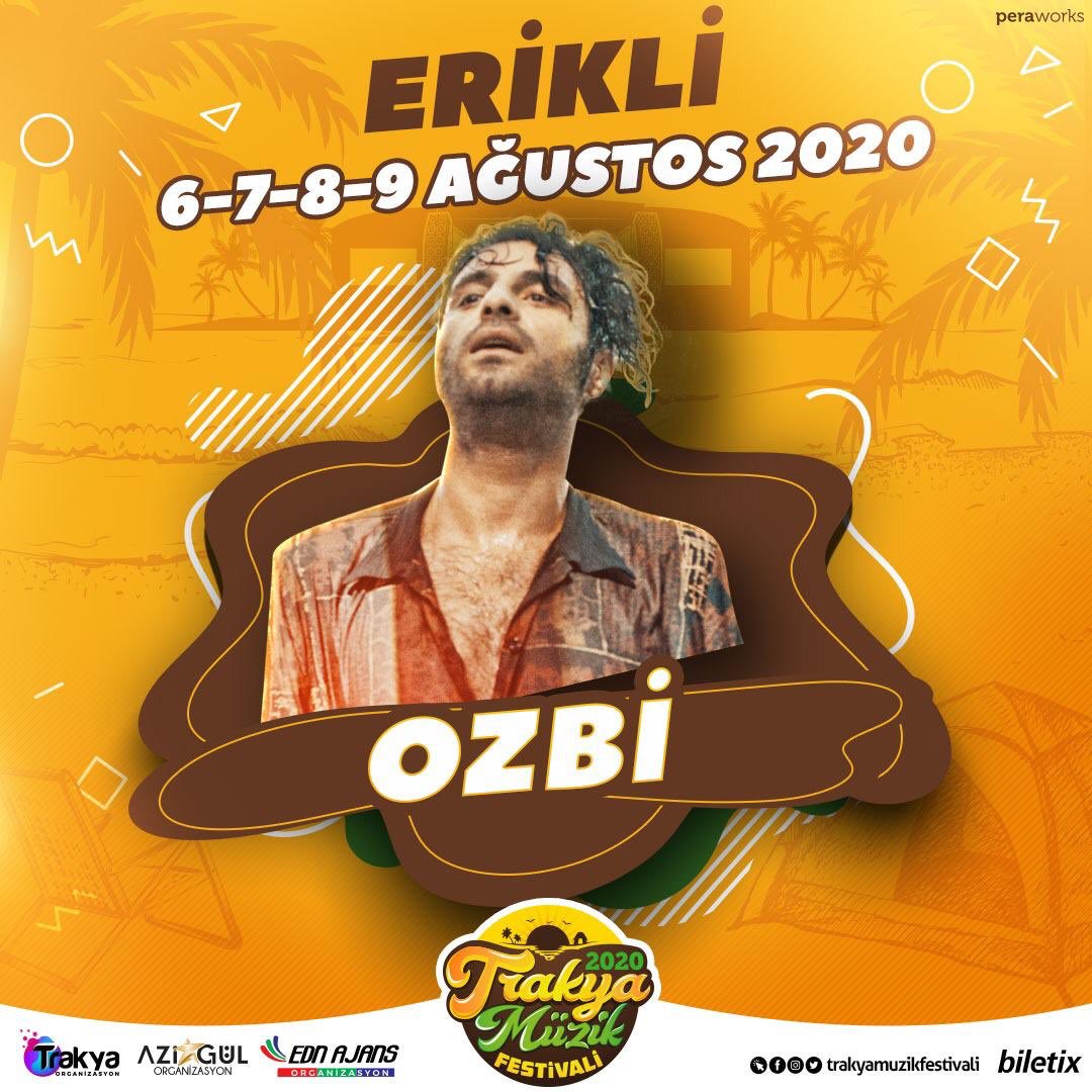 .<a href="/OzBi_/">OzBi</a> #TrakyaMüzikFestivali #Erikli sahnesinde! #festival