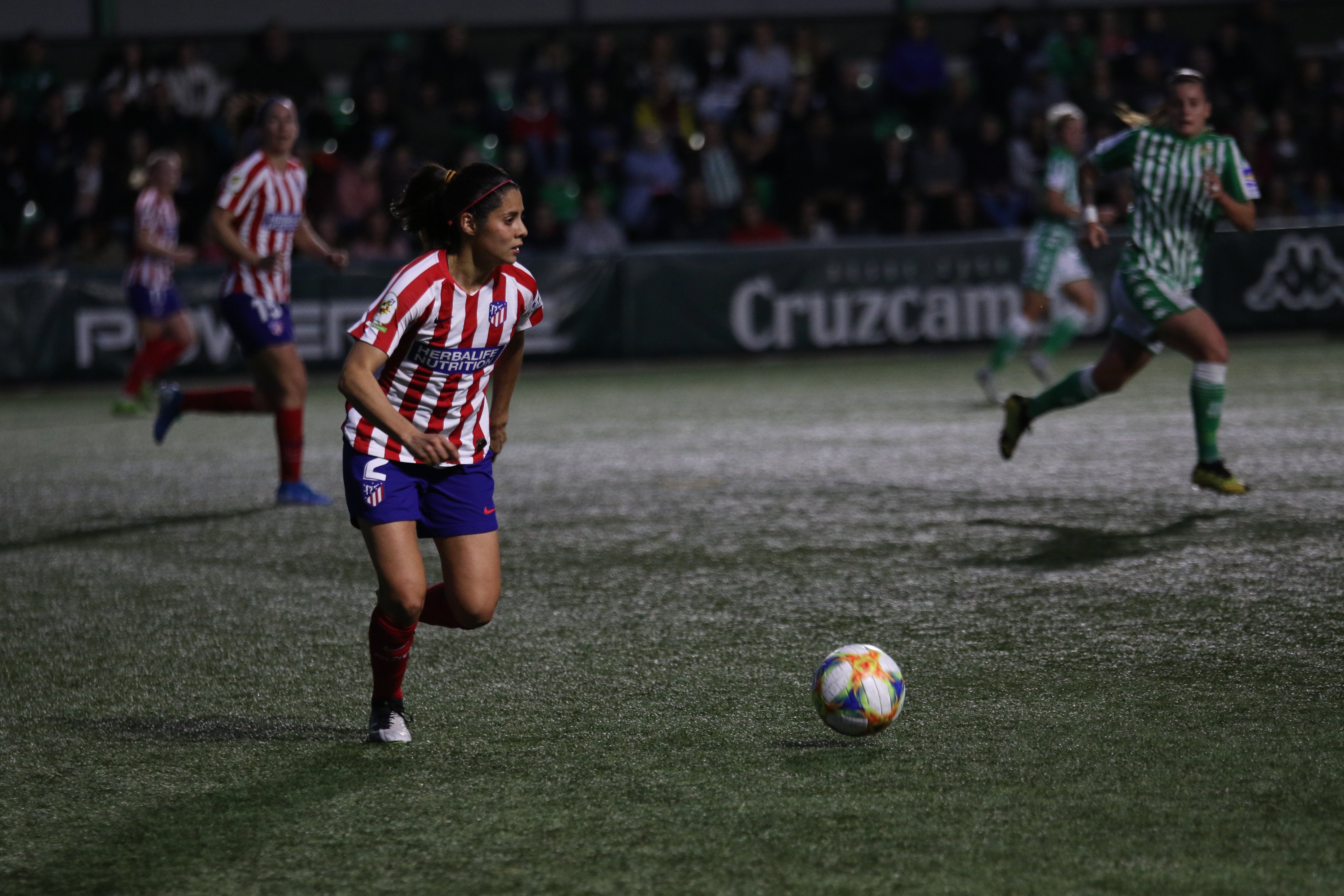 Kenti Robles, en el duelo del Atlético Femenino ante el Betis (Foto: ATM).