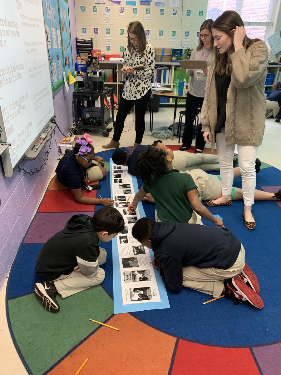 KinnEducates's tweet photo. #textmapping in Mrs.  Morris’ room @MsMorrisERD math textmapping with Reading A to Z text; studying fractions #instructional rounds @davemiddlebrook @al_bpc @DicksonTigers @empowermcpss #IamMCPSS https://t.co/r9fvsIUMnE