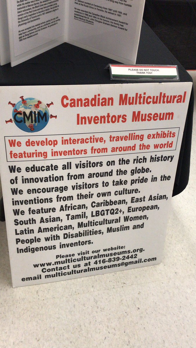 dmsuh3's tweet photo. Ms M from Canadian Muliticultural Inventors Museum , sharing with us  the important inventions and contributions  from.. https://t.co/tzRzpXPzKR