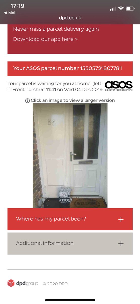 Imagine dpd leaving your parcel in a ‘safe place’ 3ft away from a main path 😂😂😂