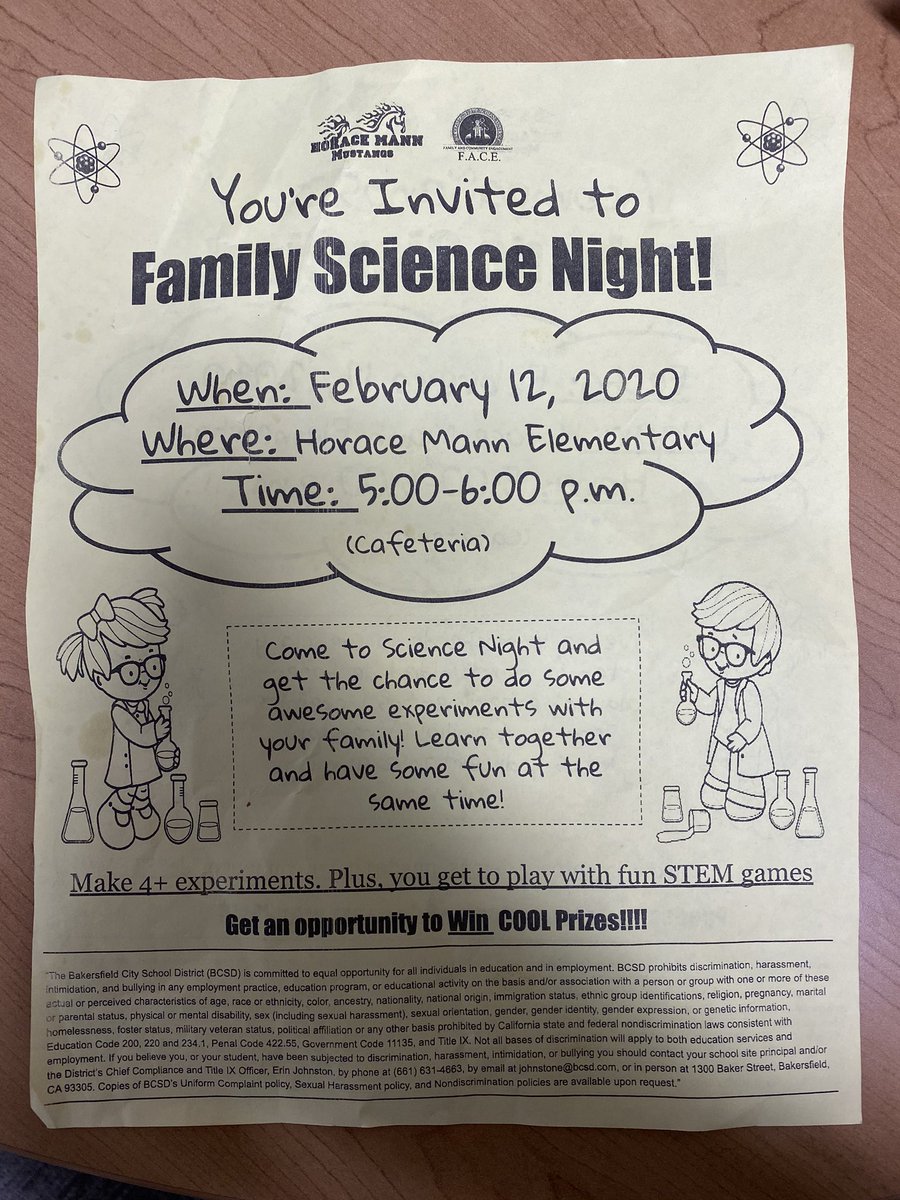 Horace Mann Elementary School BCSD tweet media