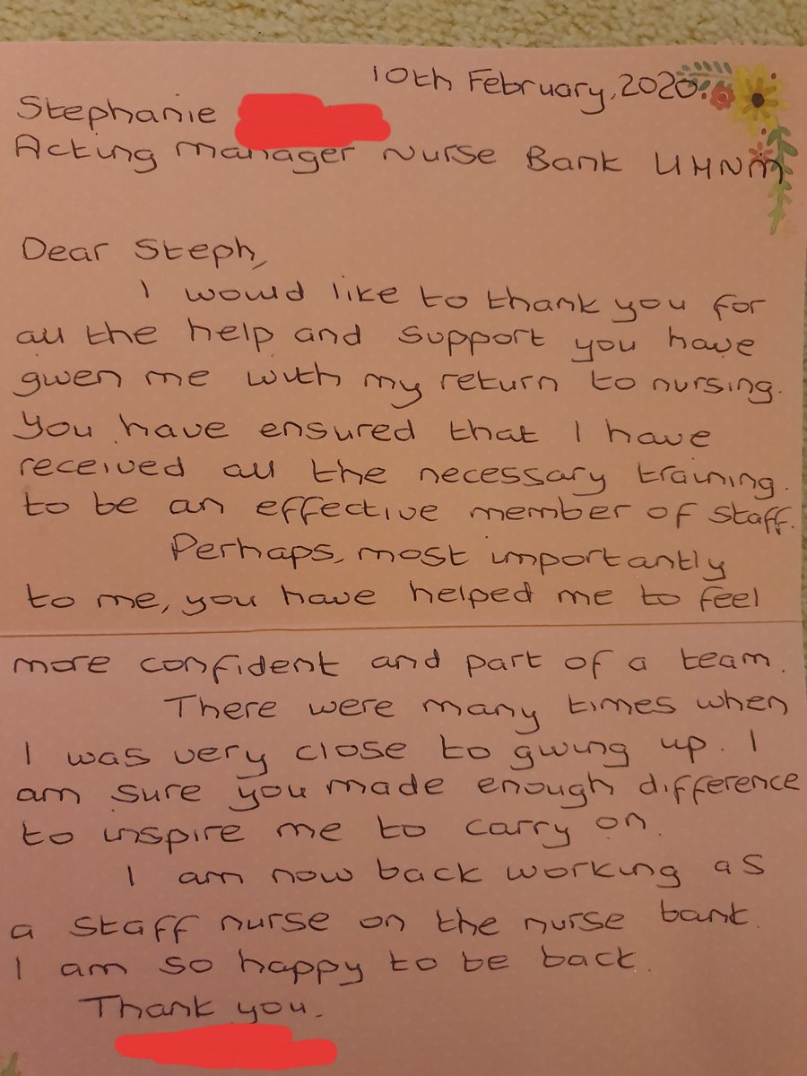 StephanieAlbutt's tweet photo. It was so nice to receive this at work today. @UHNM_NHS proud to be a leader @babs8505 https://t.co/5m1rfv4OgH