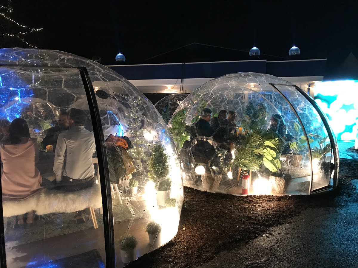 A9; The Eagle’s Eye <a href="/KickingHorseMtn/">Kicking Horse Mountain Resort</a> is just the best! There are a couple special rooms you can book right above it too! #bucketlist To answer the question though, we recently did the @dinnerwithaviewca in Vancouver. Good fun! #iexplorechat