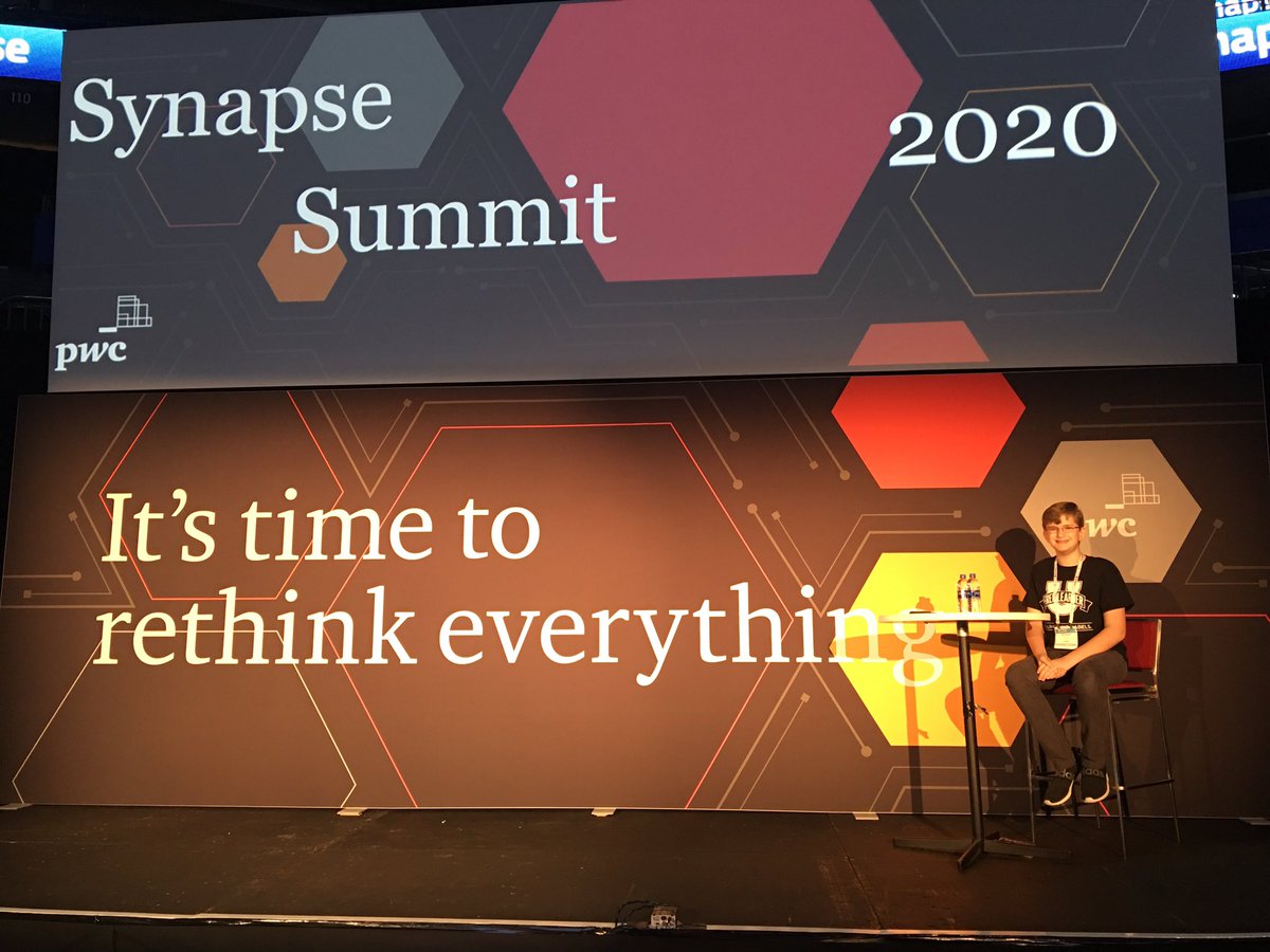 freelearneru's tweet photo. @SynapseFL It is good time to rethink everything! I’ve learned about the future of self driving cars, VR for health, smart buildings, cyber security, a better hand sanitizer and much more. My msg to other youth is tech is more than video games and social media. #SynapseSummit https://t.co/rVfpjbCg8j