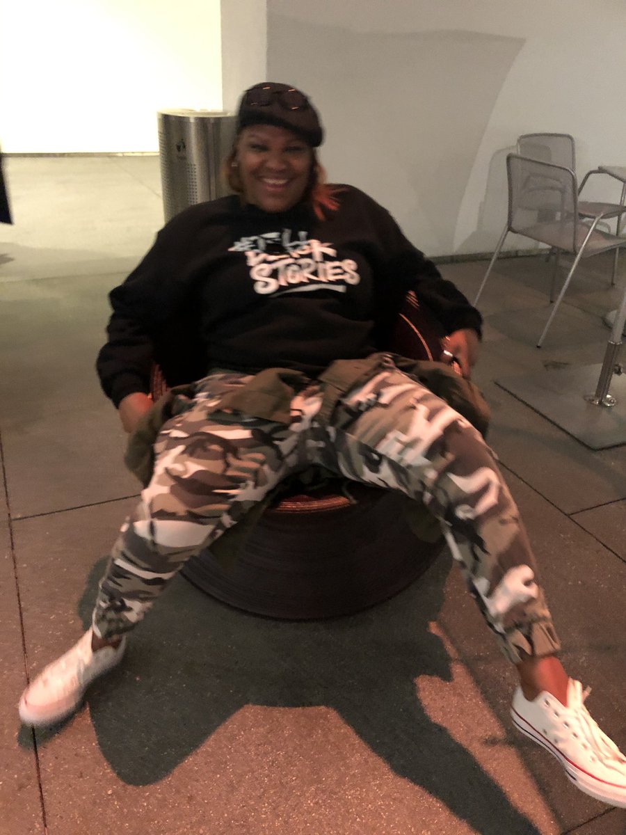 DeafShowRunner's tweet photo. While pursuing your dreams and living your best life, no matter where you go, you gotta keep life and career fun and on the balance. Those chairs, tho. Try sitting on them... Whooo #KeepingMyTrainMoving #TheHammerMuseum #LosAngeles https://t.co/mj6WzPvmmX