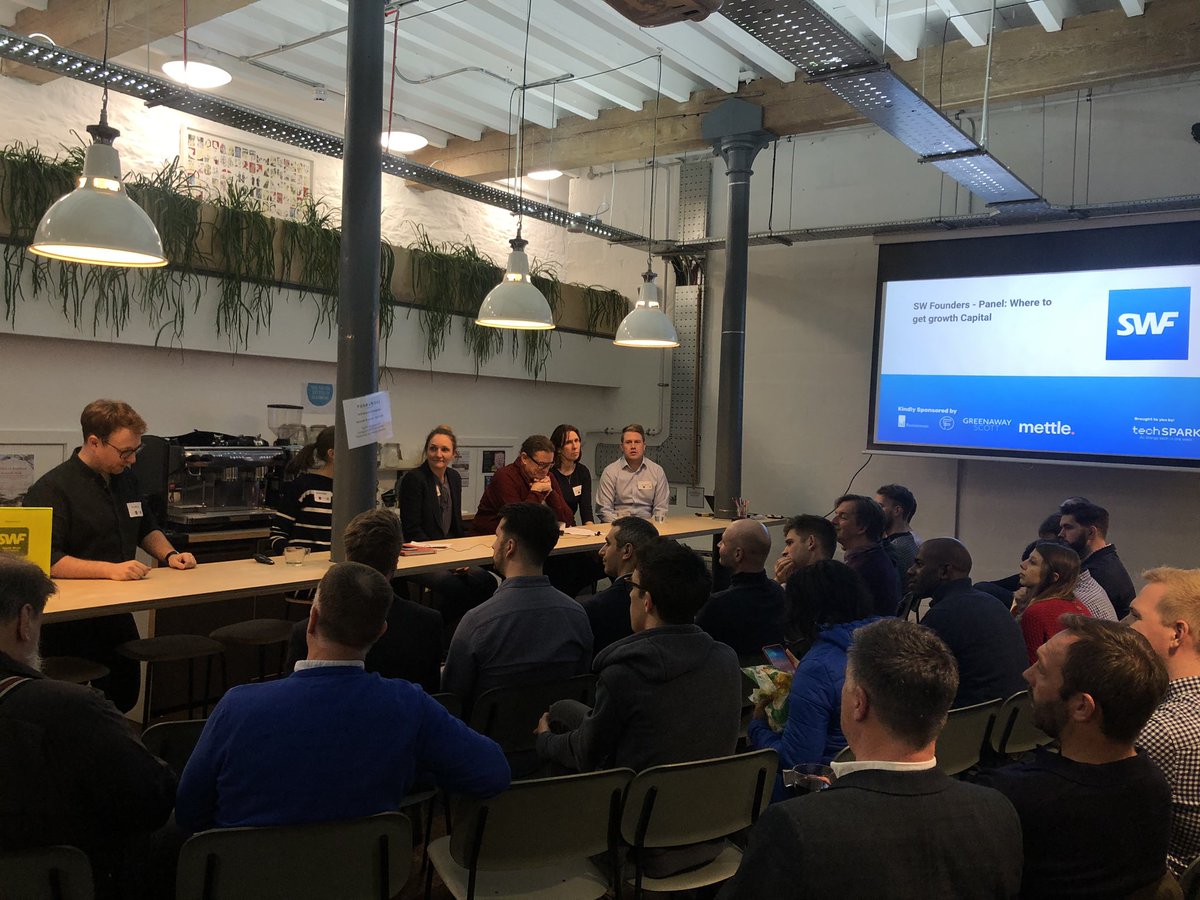AlanFurley's tweet image. Tonight’s topic at South West Founders - where to get growth capital

#techscaleup 

@SWFounders @TechSPARKuk @ISLRecruitment