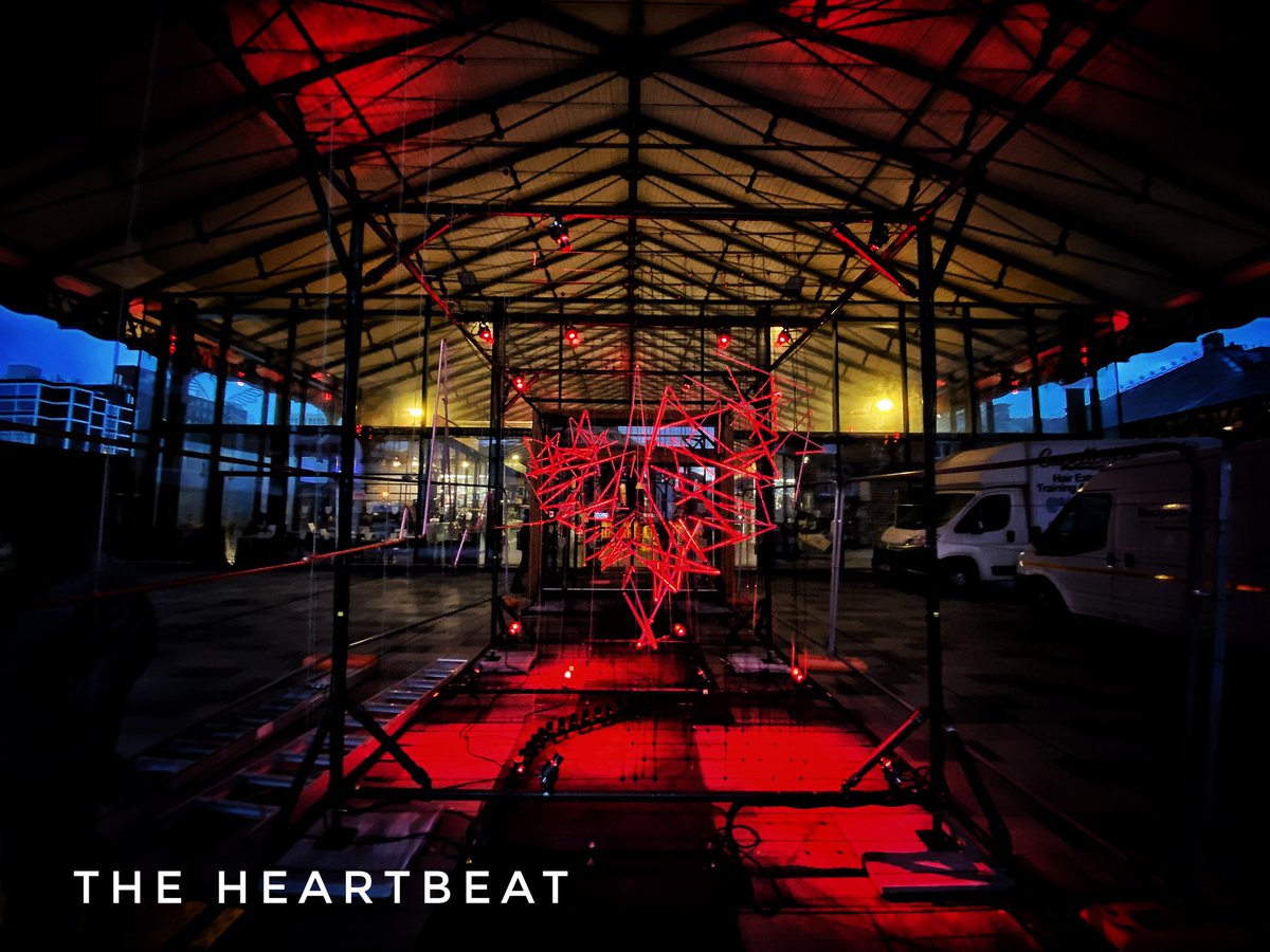 GNIProjects's tweet image. Heart Beat by GNI Projects switched on tonight at Preston Market. Go down and feel the pre-valentines love, see if you can make a connection ❤️💔 x @prestoncouncil @QuaysCulture @prestonon @whatson_pr #preston