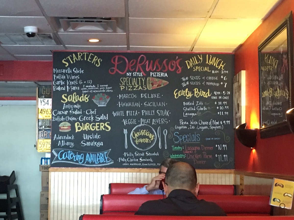 ItsPizzaMonday's tweet photo. DeRusso’s Pizza. Tierra Verde. 2 slices pepperoni.  6.2. Eggplant parm sub not pictured 6.4.  #pizza #foodblog https://t.co/UEU8IHjbsP