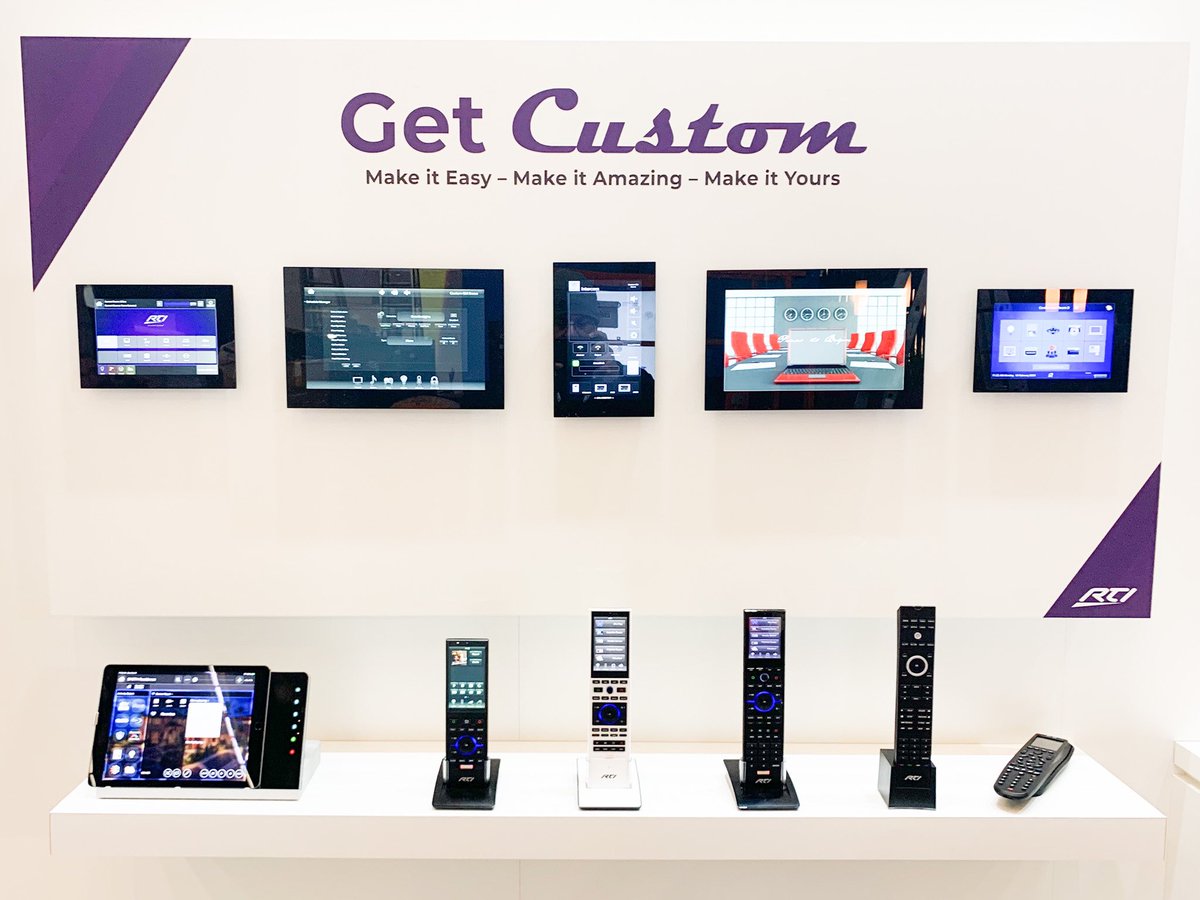RTIControl's tweet photo. #GetCustom with us at #ISE2020
How do you control your work or home space? Let us know! https://t.co/hEWATlPEmU
