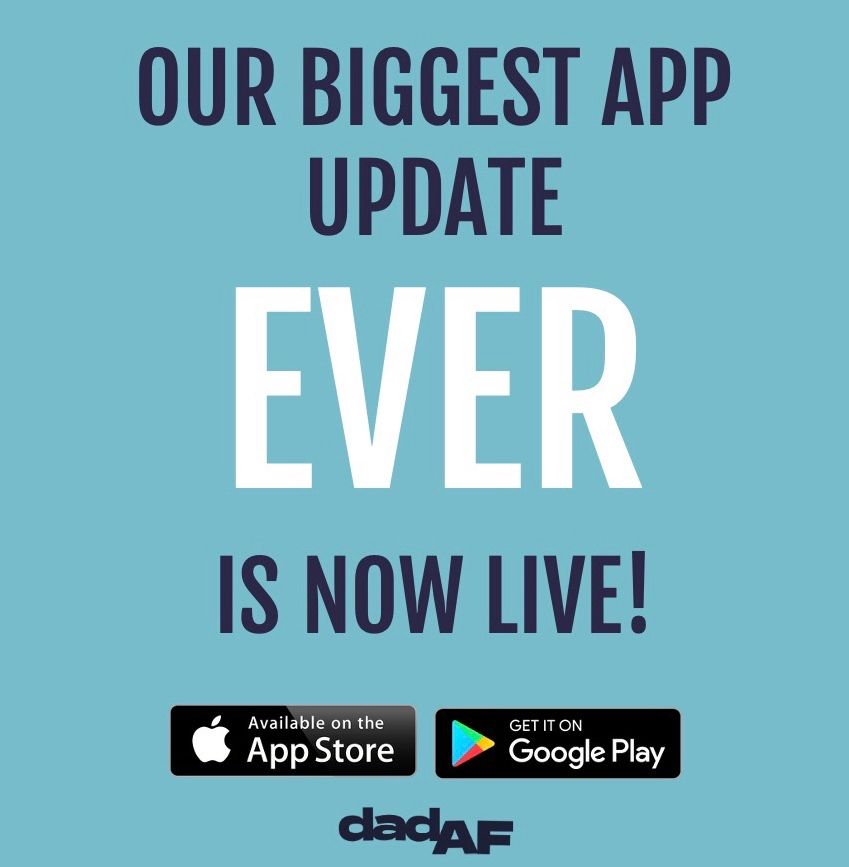 DadafOfficial's tweet photo. Get on the Dad AF app to check out our biggest update ever!
•
•
•
#dad #dadaf #dadlife #dads #parenting #gaydad #singledad #youngdad #newdad #olddad #stepdad #mentalhealth #support #dilf #dadyougotthis #menssupport #dadcommunity #dadnetwork #app #review #update #live https://t.co/caommCjNcy
