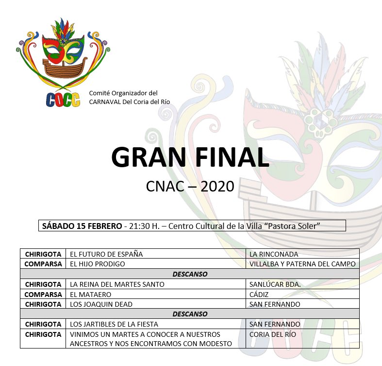 COCC (@carnavaldecoria) on Twitter photo 