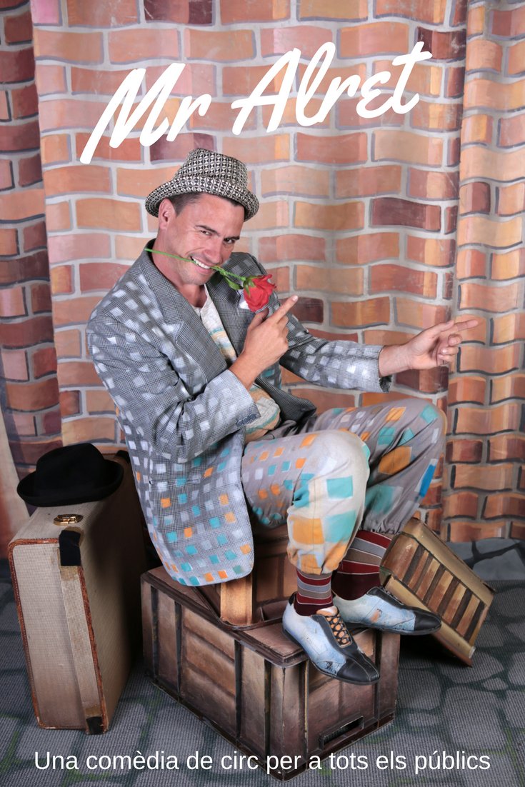 Arriba a SQV 👉Mr Alret, comediant, malabarista, manipulador d’objectes, equilibrista i acordionista de professió!
📌Quan? Diumenge 16 a les 18h a la Sala Josep Brossa de La Patronal
Entrades ➡️ ow.ly/25k550yiAqH  😉
Espectacle per a tota la família