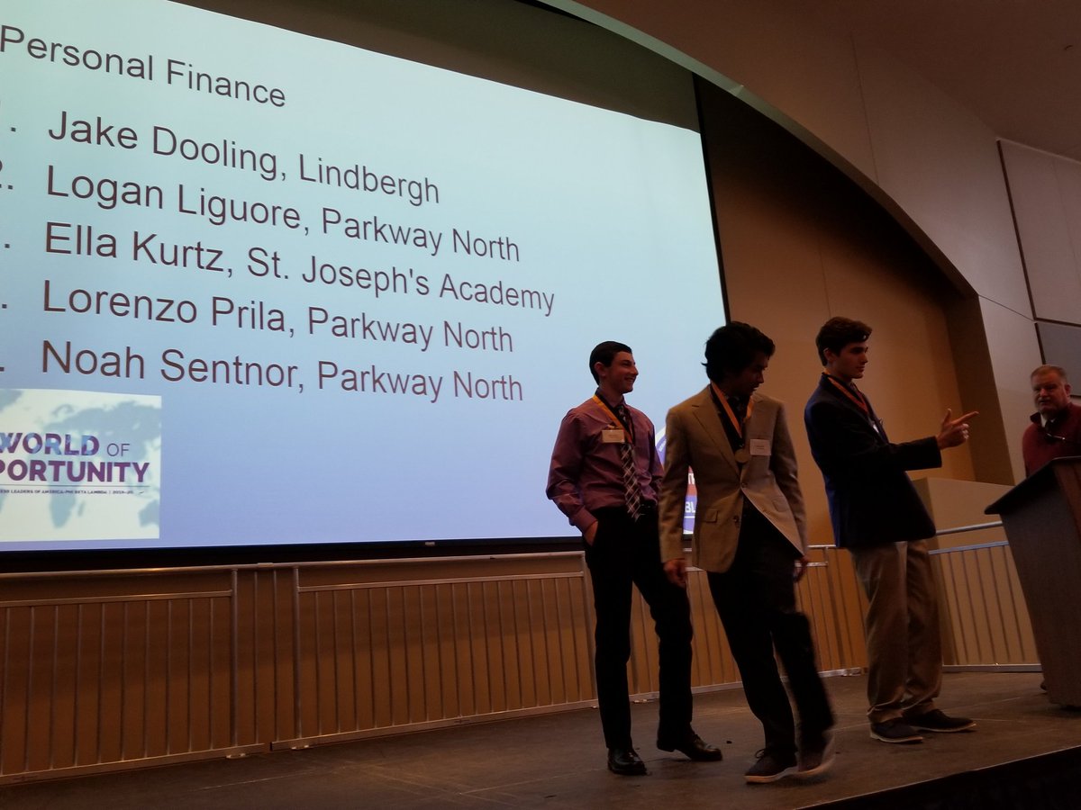 PNH FBLA Personal Finance winners!