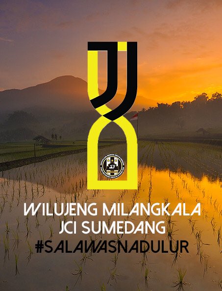 Sekalian ngerjain tugas kuliah, sekalian latihan, iseng bikin ginian buat <a href="/JCI_Sumedang/">Juventini Sumedang</a> yang hari tadi ulang taun. Yeay!! 🥳