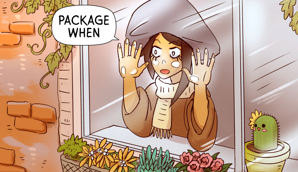 literally 2 seconds after ordering something online 