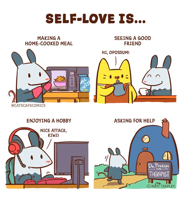 Don't forget to take care of yourself! 