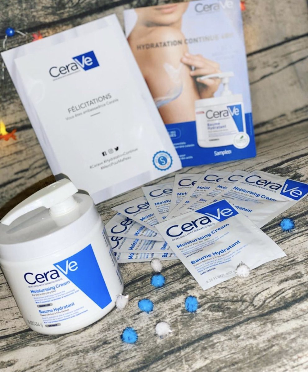 SilaWorldChanel's tweet photo. J’ai été sélectionné par #sampleo_france pour tester le baume hydratant cerave de chez #cerave , et faire tester a mes amies , hâte de voir les résultats #hydratationcontinue #mercipourmapeau https://t.co/UMoU4LLyAe