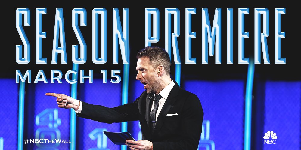 With more risk, comes even greater reward... You in!? A new season of @NBCTheWall returns Sunday, 3.15 at 7pm ET/PT.