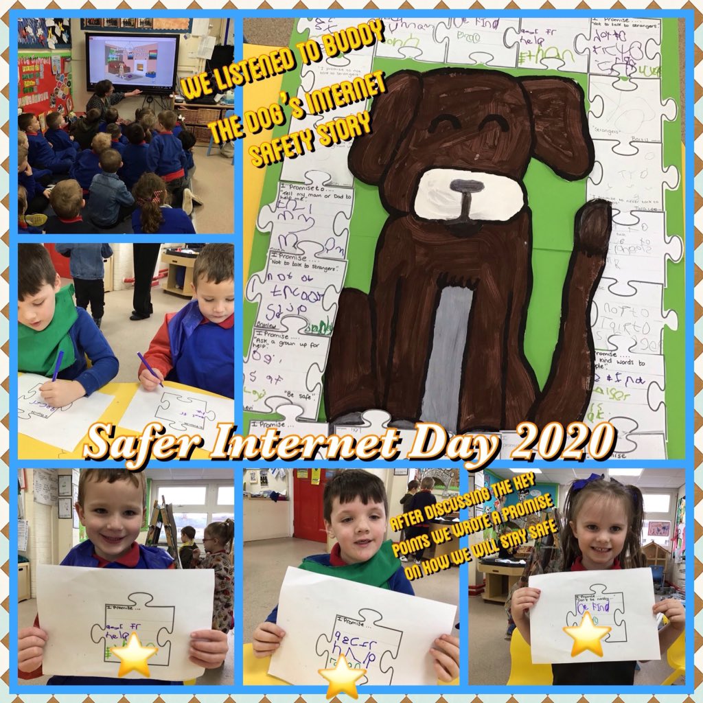 Evansjmrs's tweet image. @PPS_Draig @Phip_Primary Yesterday we read Buddy the Dog&apos;s story about how to stay safe online. We then discussed and reflected on the key features. Our littlest learners certainly know how to be safe on the internet 🙌 #SaferInternetDay2020 #phipict #EASDigitalLNS